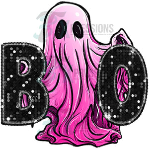 Boo Pink Ghost
