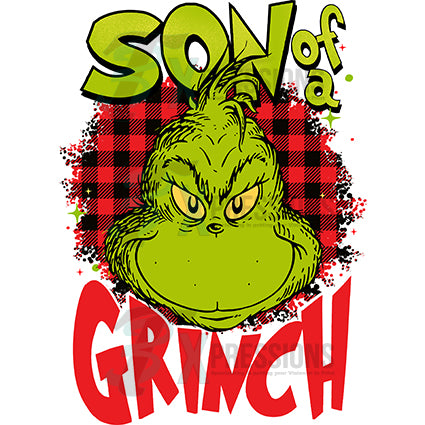 Grinch Face Iron On Transfer Vinyl HTV