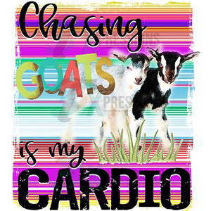 Chasing Goats is My Cardio SERAPE