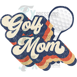 Retro Golf Mom