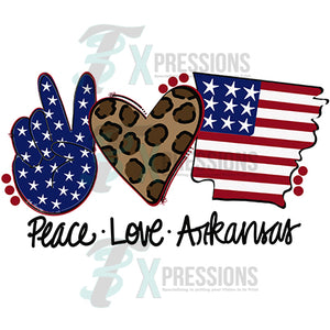 Peace Love Arkansas