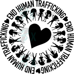 End Human Trafficking circle