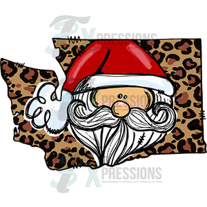 Washington Leopard Santa