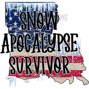 Snow apocalypse Survivor  Louisianna