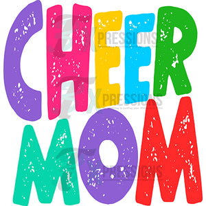 Cheer Mom Colorful