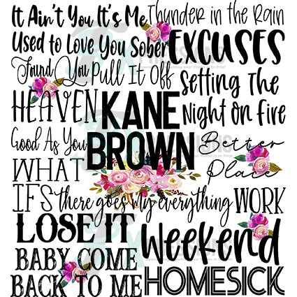 Kane Brown Lyrics 3T Xpressions