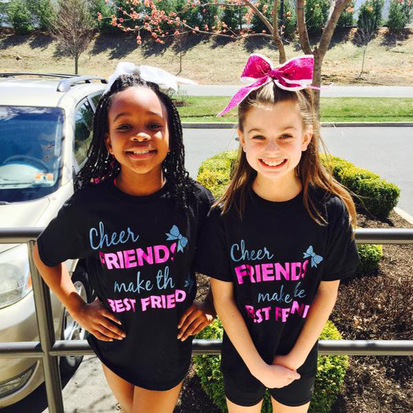 Melancholie Email kaas Cheer Friends Make the Best Friends T-shirt (custom glitter and metall - 3T  Xpressions
