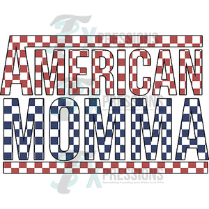 American Momma checkered