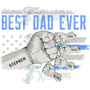 Personalized Best Dad Ever