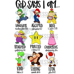 God Says I am Mario