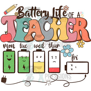 Battery Life of a teacher