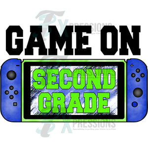 Game on Second grade