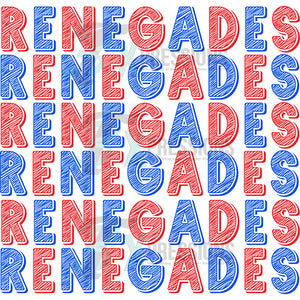 Renegades Red and Blue