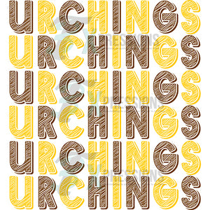 Urchings Brown and Gold