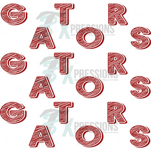 Gators Maroon and White