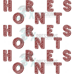 Hornets maroon and gold