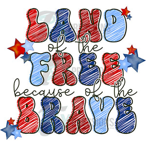 Land of the Free scribble