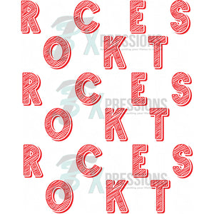 Rockets Red and White