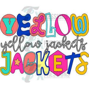 Funky and Fun Yellow Jackets
