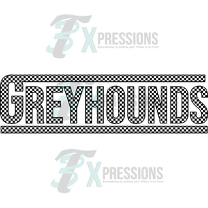 checkered Greyhounds