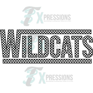 checkered WILDCATS