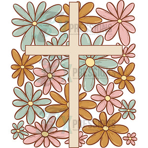 Floral Cross
