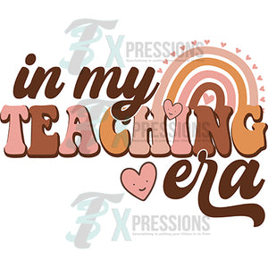 in my teaching era rainbow