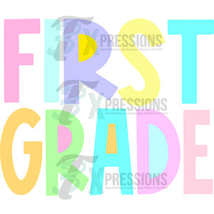 pastel First grade