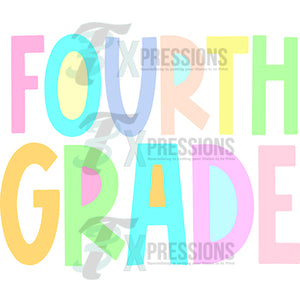 pastel Fourth grade