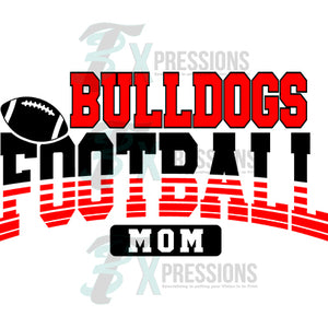 Personalized Football Mom