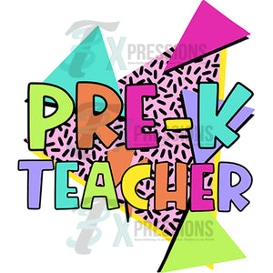 pre-k teacher