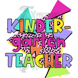 Kindergarten teacher
