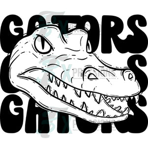 Stacked Mascots Gators