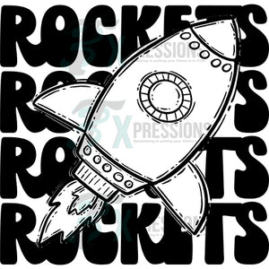 Stacked Mascots Rockets