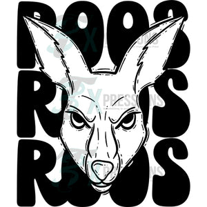 Stacked Mascots Roos