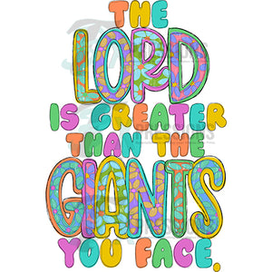 The Lord is Greater