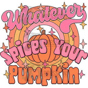 Whatever spices your pumpkin