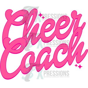Pink Cheer Coach