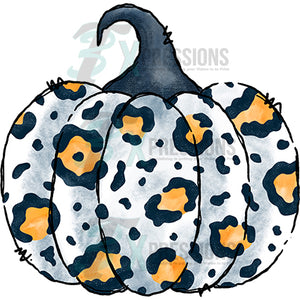 Gray Leopard Pumpkin