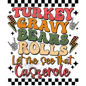 Turkey Breen beans roll
