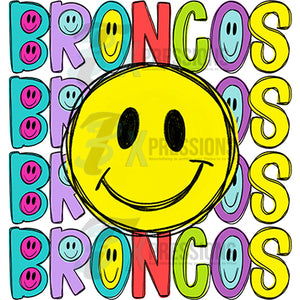 Broncos smile stacked