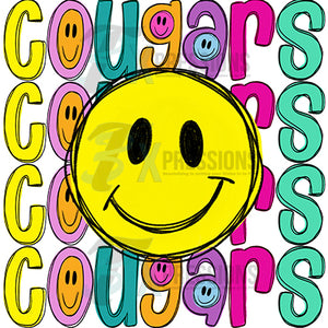 Cougars smile stacked