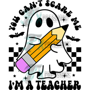 You Can't Scare me I'm a teacher