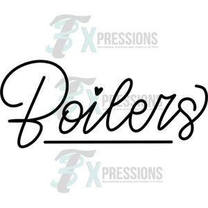 Hand Lettered Boilers