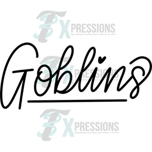 Hand Lettered Goblins