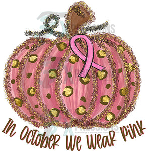 In October we wear Pink