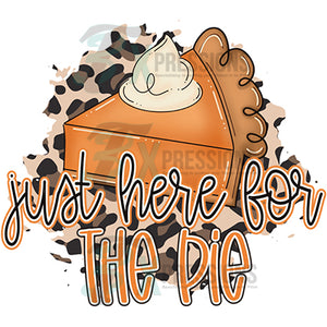 Just here for the pie
