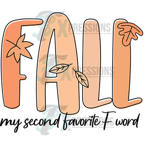 fall 2nd favorite f word