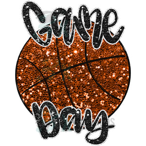 Basketball glitter game day