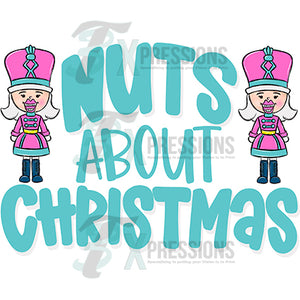 Nuts about Christmas girl